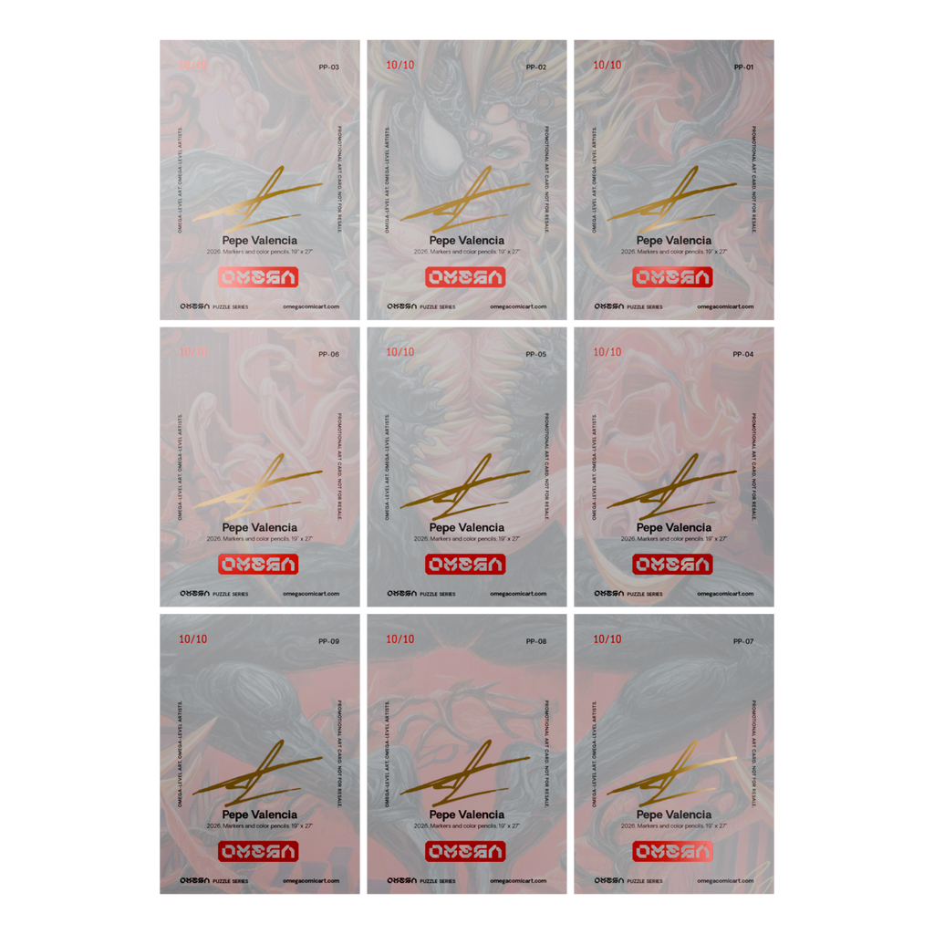 Pepe Valencia Fine Art Series Puzzle Set – Omega Comic Art
