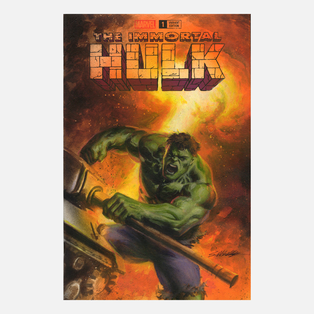 Manu Silva Hulk Sketch Cover