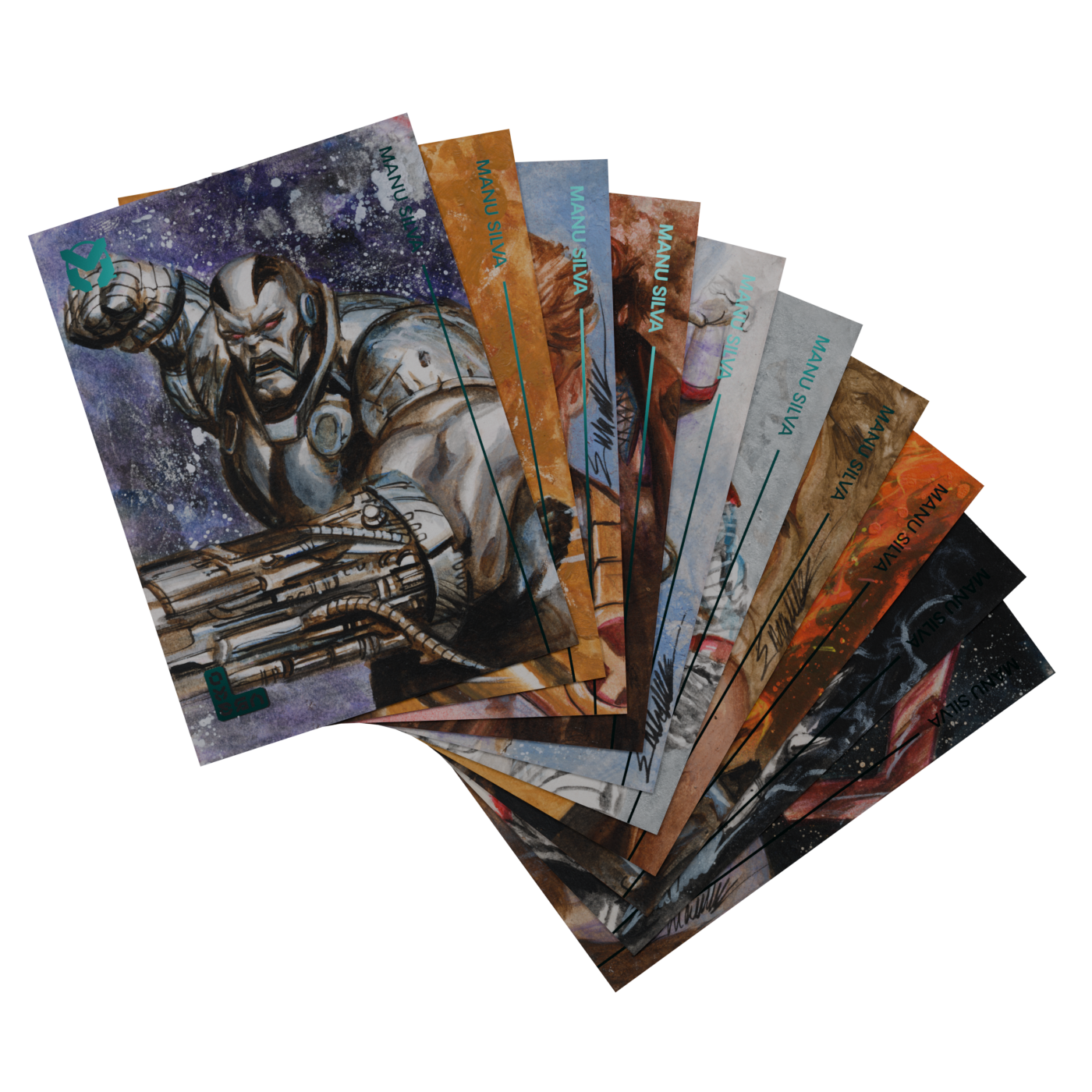 Manu Silva Series 4 / Card 6