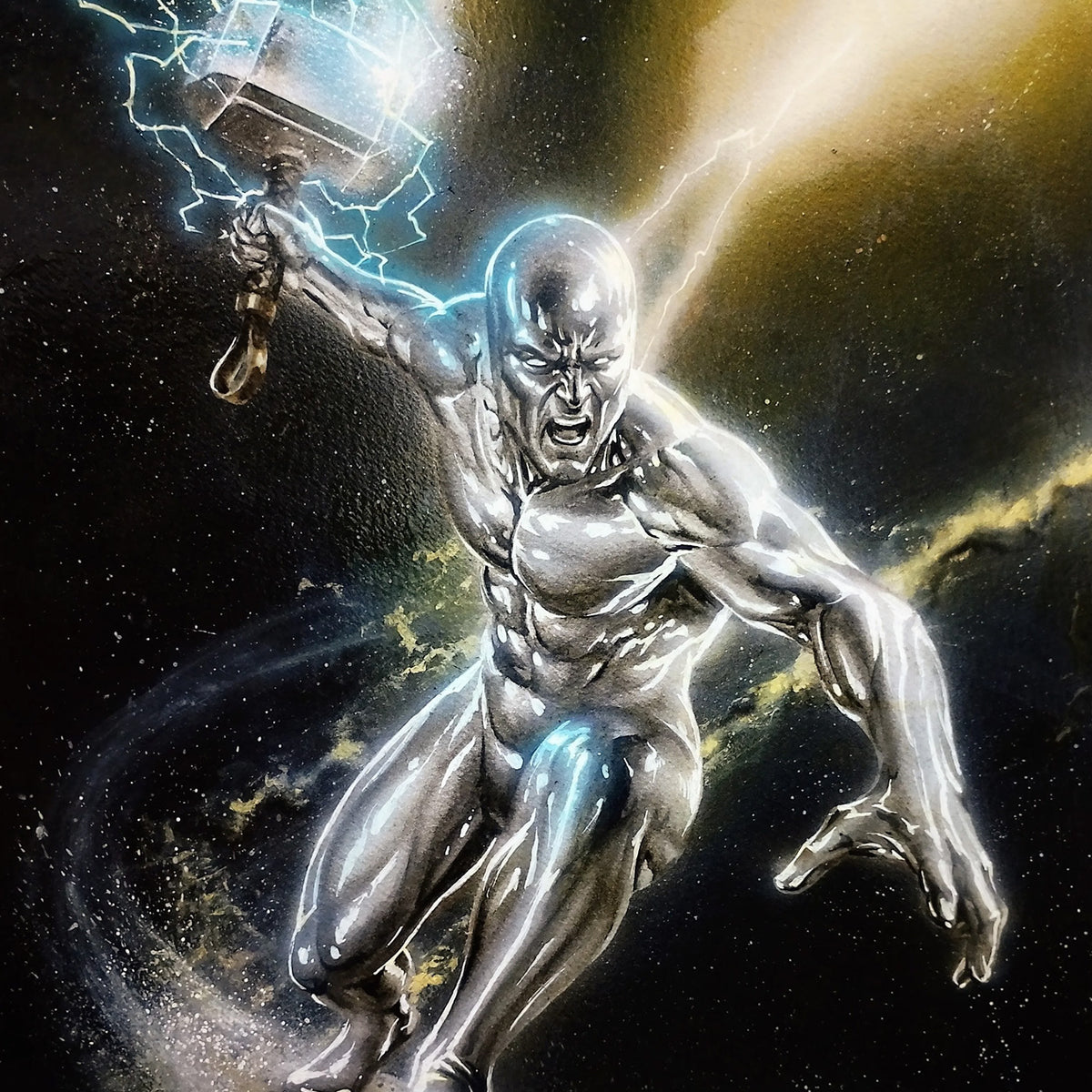 Manu Silva Silver Surfer