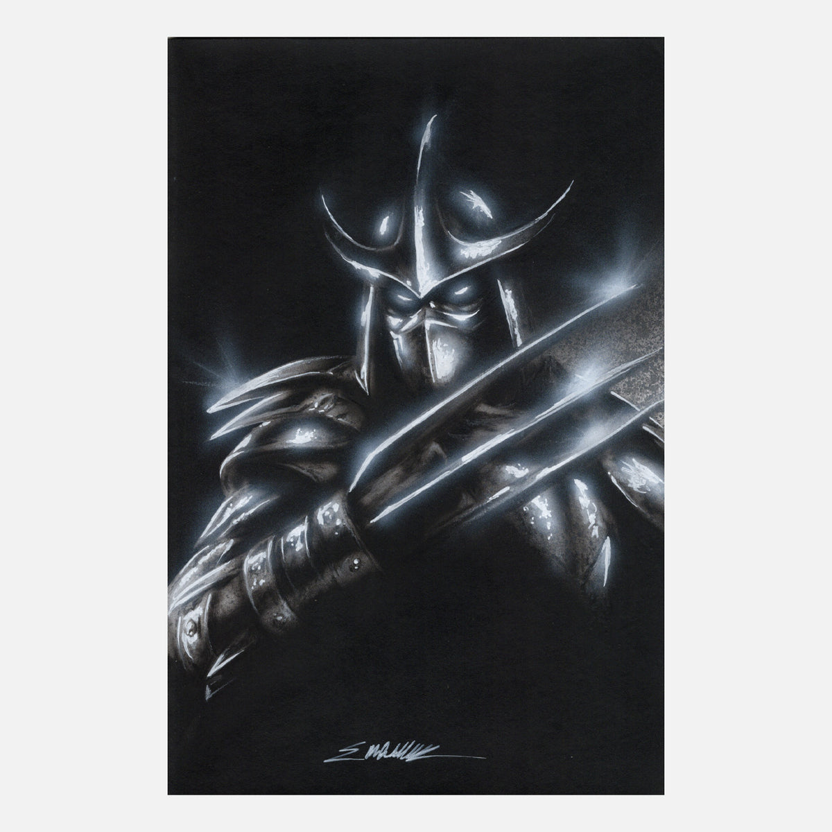 Manu Silva Shredder Sketch Cover