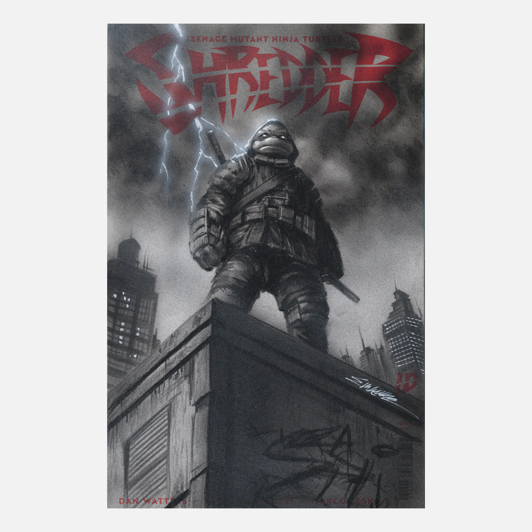 Manu Silva The Last Ronin Sketch Cover