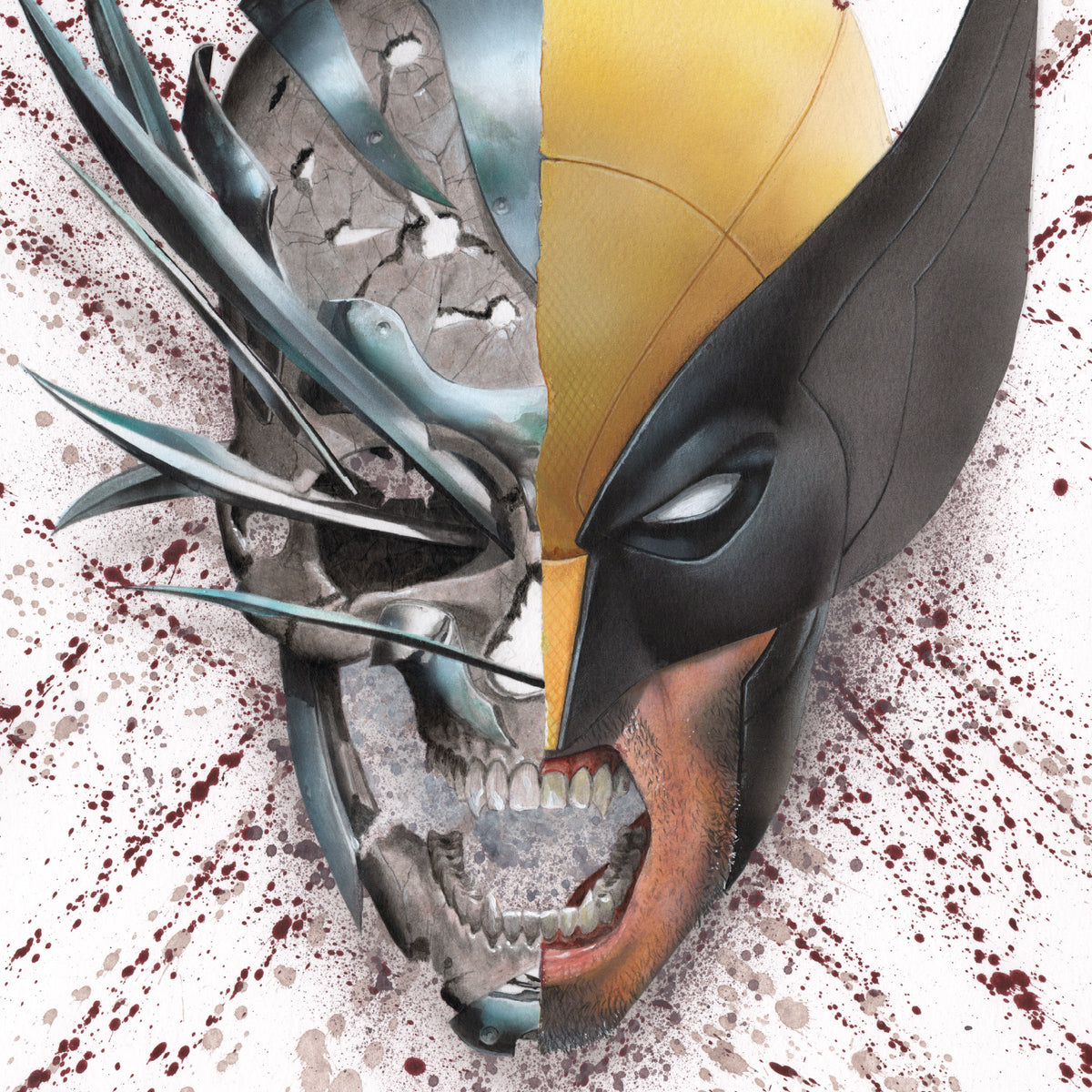 Paul Limgenco Wolverine Skull